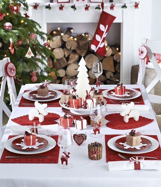 Florecer orden Negrita Ideas originales para decorar tu mesa en Navidad - La CuiSine